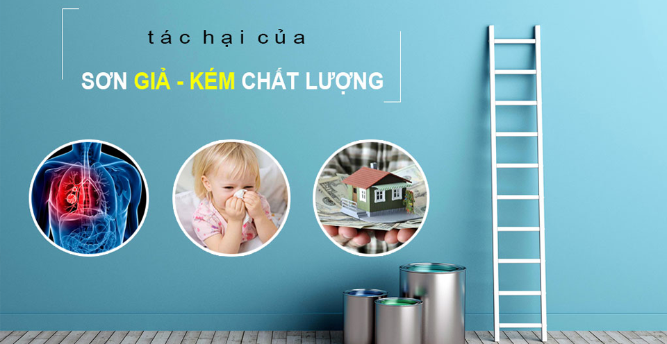 Lời cảnh tỉnh cho những ai ham sơn tường nhà giá rẻ